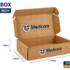3 Ply Brown Flap Corrugated Box 9x6x3 Inch - PACK OF 20 pcs